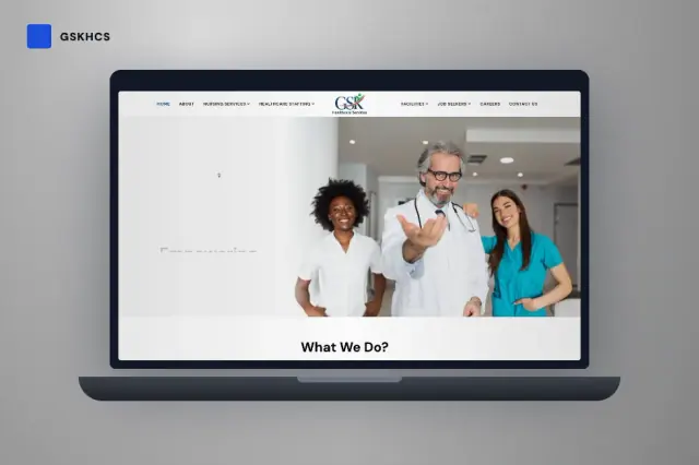 GSKHCS website project preview